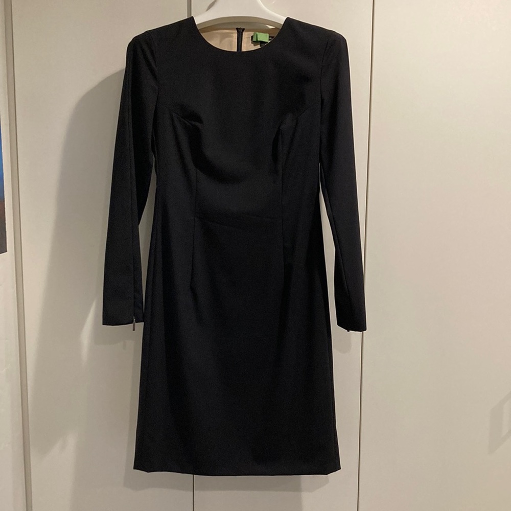 Strenesse Dark Blue Wool Dress